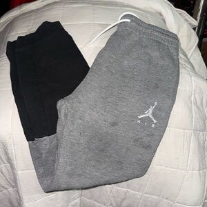 Jordan Gray and Black Joggers